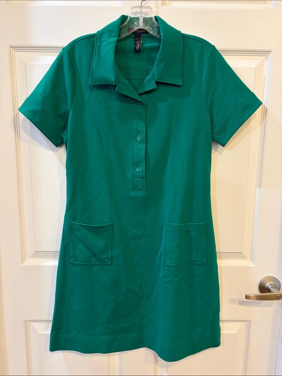 Banana Republic Dresses & Skirts - Banana Republic Green Stretch Polo Dress